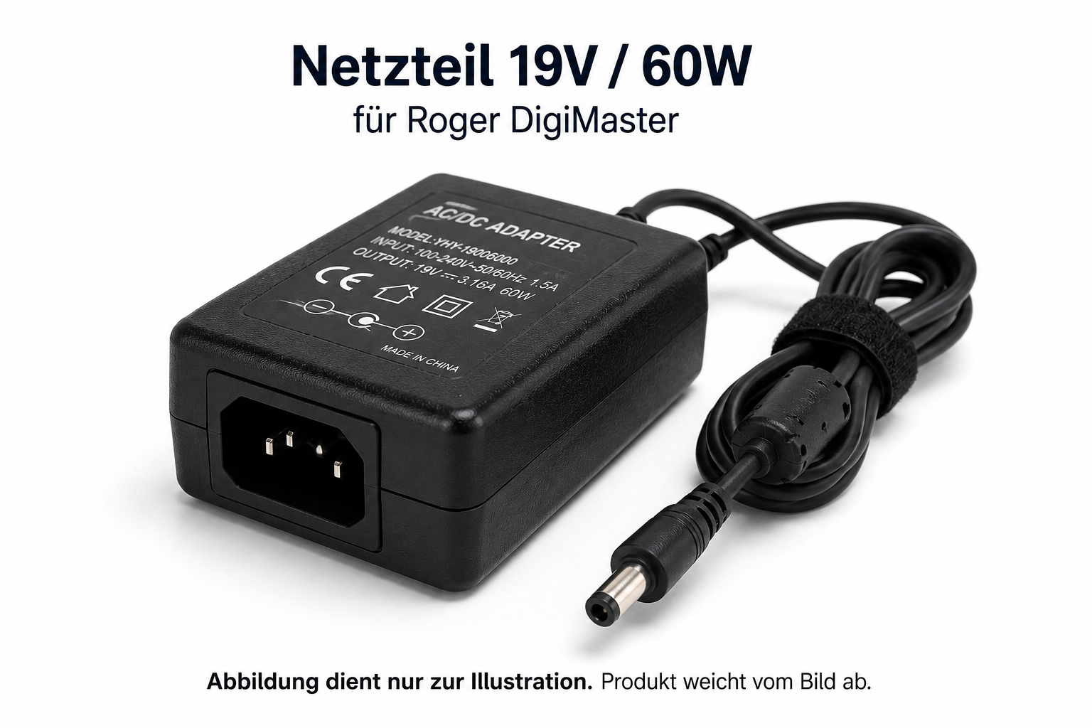 Netzteil 19V/60W für Roger DigiMaster